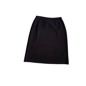 NWT Eileen Fisher Mussel Flare Wool Skirt with Yoke Sz PS